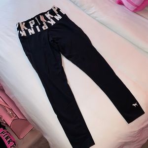 High Waisted PINK leggings